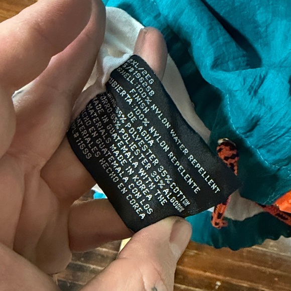 Vintage 90s Colorblock Windbreaker Size XXL - Picture 4 of 5